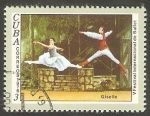 Sellos de America - Cuba -  V Festival Internacional de Ballet, Giselle