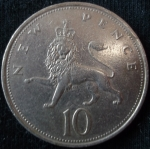 monedas del Mundo : Europa : Reino_Unido :  1970 (Reverso)