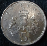 monedas del Mundo : Europa : Reino_Unido :  1971 (Reverso)