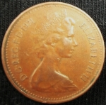 monedas del Mundo : Europa : Reino_Unido :  1971 (Anverso)