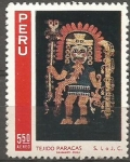 Stamps Peru -  TEJIDO  PARACAS