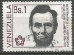 Stamps Venezuela -  BICENTENARIO  DE  LA  INDEPENDENCIA  DE  LOS  ESTADOS  UNIDOS  DE  NORTE  AMÈRICA.  A. LINCOLN.
