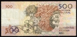 monedas de Europa - Portugal -  Reverso de billete de 500 escudos.