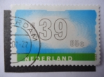 Sellos de Europa - Holanda -  Cifras -Nederland.