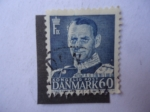 Stamps : Europe : Denmark :  Federico IX - Danmark.