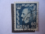 Stamps Norway -  King Haakon VII - S/n 316.