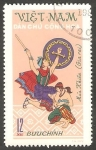 Stamps Vietnam -  Danza tradicional