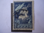 Stamps Greece -  Velero 1824 - S/g. 512.