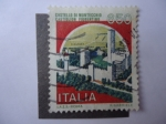 Stamps : Europe : Italy :  Castillo Di Montecchio Castiglion Florentino - Serie:Castillos.