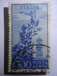 Stamps Italy -  Torre del Campidoglio.