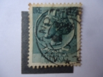 Stamps Italy -  Moneda Antigua Siracusana .