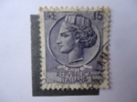 Sellos de Europa - Italia -  Moneda Antigua Siracusana (S/i. 998E)