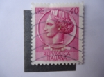 Stamps : Europe : Italy :  Moneda Antigua Siracusana. 
