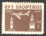 Stamps Albania -  54 - 2º Anivº de la línea Tirana Moscú