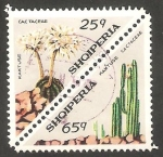 Stamps Albania -  1428 y 1430 - Flores de cactus