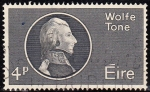 Stamps : Europe : Ireland :  163 - II Centº del nacimiento del patriota Wolfe Tone 