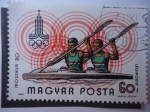Sellos de Europa - Hungr�a -  Moszkva 80 - Magyar Posta.