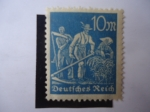 Sellos de Europa - Alemania -  Deutsche Reich. 1922.