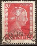 Sellos de America - Argentina -   520 - María Eva Duarte de Perón, Evita Perón