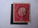 Stamps Germany -  Theodor Heuss.(S/795)