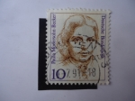 Stamps Germany -  Pintora:Paula Modersohn-Becker 1876-1907 (S/1476)