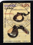 Stamps Spain -  Instrumentos musicales.  Castañuelas.