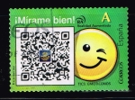 Stamps Spain -  Mírame bien. Tics: Emoticonos.