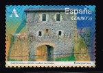 Sellos de Europa - Espa�a -  Arcos y puertas monumentales.  Puerta de San Lorenzo. Laredo.  Cantabria