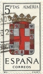 Sellos de Europa - Espa�a -  ESCUDOS DE CAPITAL DE PROVINCIA. GRUPO I. Nº 4 ALMERIA. EDIFIL 1409