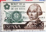 Stamps Spain -  bicent. de la constitucion de los E.E.U.U. Bernardo de Galvez