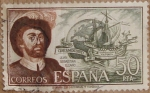 Sellos del Mundo : Europa : Espaa : JUAN SEBASTIAN ELCANO
