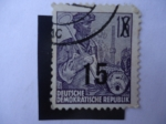 Stamps Germany -  Alemania DDR- Trabajadores.