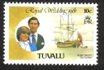 Stamps United Kingdom -  Boda Real del Príncipe Carlos y Lady Diana Spencer