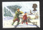 Stamps United Kingdom -  Christmas 1990 - Christmas