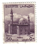 Stamps Egypt -  Trabajador, Soldado, Mezquita