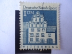 Stamps Germany -  Wittenberg - S/a. 948.