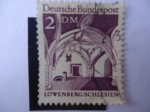 Stamps Germany -  Löwenberg/Schlesien -S/a. 951