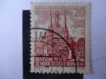 Stamps Germany -  DDR-RathausWernigerode.