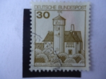Stamps Germany -  Burg Ludwigstein Werratal- S/a. 1234