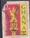 Sellos de Africa - Ghana -  emblema