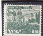 Stamps Israel -  panorámica de Rosh Pinna