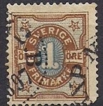 Stamps : Europe : Sweden :  cifra