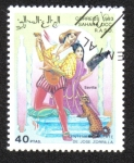 Stamps Morocco -  Centenario Muerte de José Zorrilla