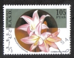 Stamps : Africa : Morocco :  Orquídeas