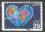 Stamps United States -  1938 - Mensaje de amor