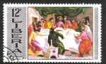 Stamps Liberia -  El Greco : Last Supper