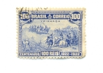 Sellos del Mundo : America : Brasil : CENTENARIO DE YPIRANGA 1822-1922