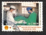 Sellos de Africa - Madagascar -  Cooperación Médica entre China y Madagascar