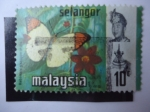 Sellos de Asia - Malasia -  Fauna: Selangor.