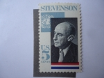 Sellos de America - Estados Unidos -  Stevenson.
